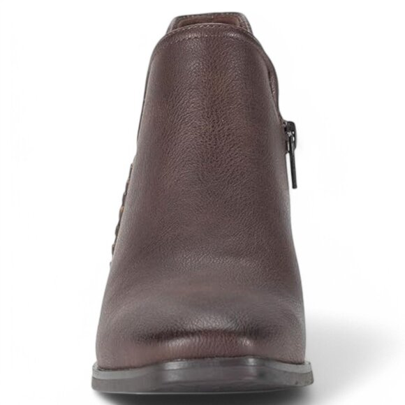 Baretraps Women's Tristen Western Booties (Dark Brown) - Picture 2 of 5